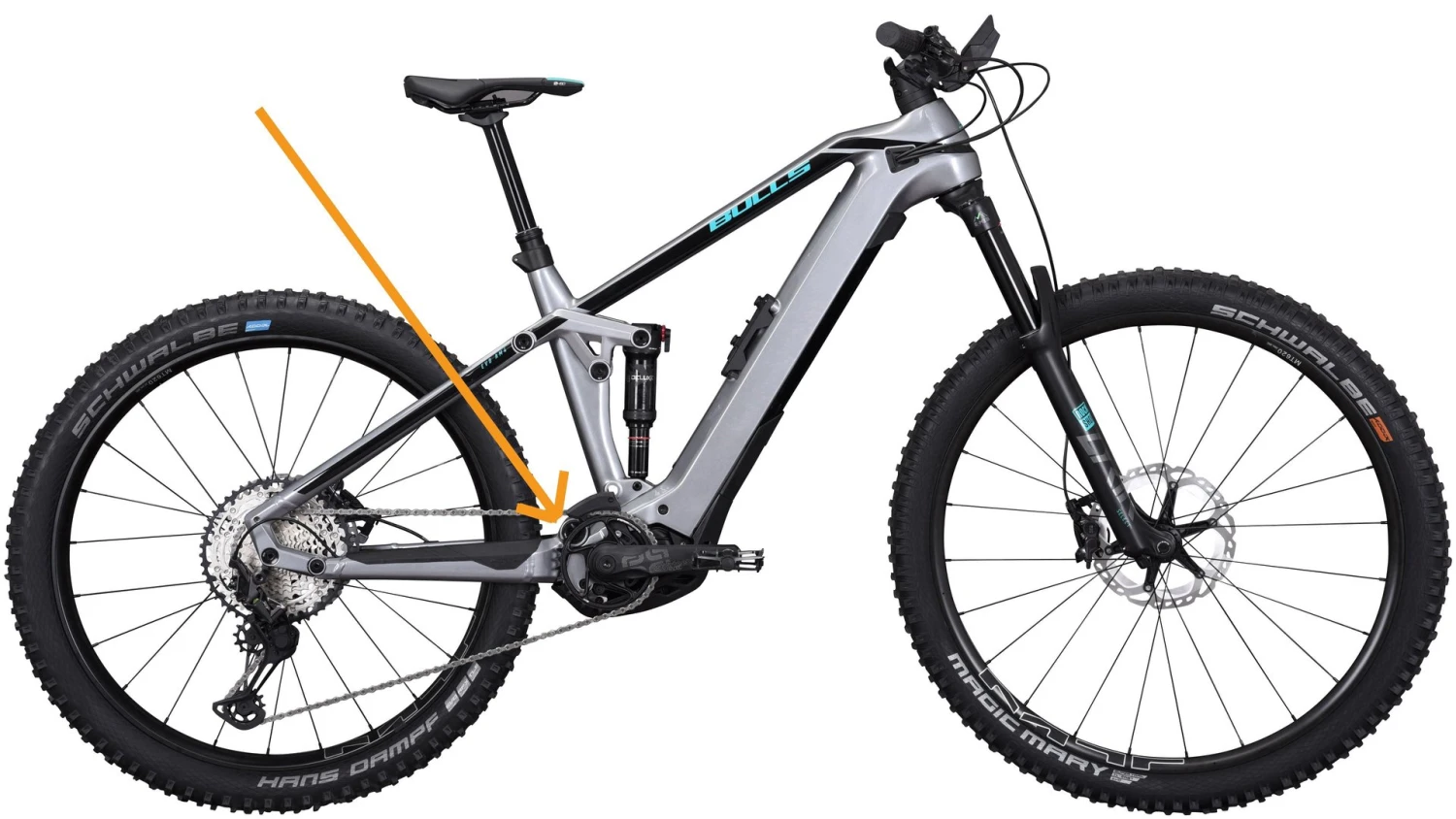 Bulls Lagersatz 01 Hauptrahmen -> Kettenstrebe Sonic Evo-TR/AM/EN Eva-TR – Bild 2