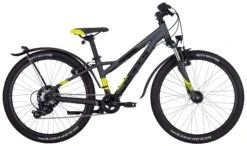 Bulls Sharptail Street-24 2022 7-Gang -Bulls Bulls Sharptail Street 24 Zoll 2022 7 Gang chrome black matt lime yellow schwarz matt gelb 633 22532