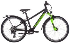 Bulls Tokee Street-24 2022 7-Gang Kettenschaltung 9 Bulls Tokee Street-24 2022 7-Gang Kettenschaltung -Bulls Bulls Tokee Street 24 Zoll 7 Gang Kettenschaltung Jungen black matt green schwarz gruen 633 17732