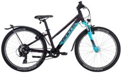 Bulls Tokee Street-24 2022 7-Gang Kettenschaltung 11 Bulls Tokee Street-24 2022 7-Gang Kettenschaltung -Bulls Bulls Tokee Street 24 Zoll 7 Gang Kettenschaltung Maedchen Trapez dark purple matt dunkel lila violett hellblau 633 18232